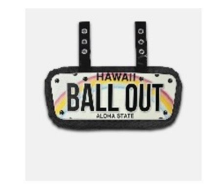 Aloha State Football Backplate